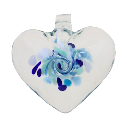 3" Heart of Tranquility - Canadian Blown Glass