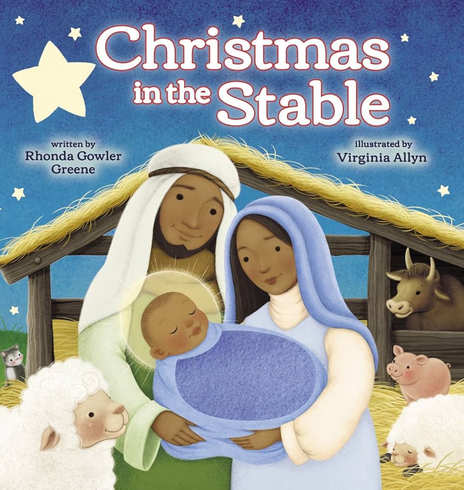 Christmas in the Stable - Board Book - Scholastic