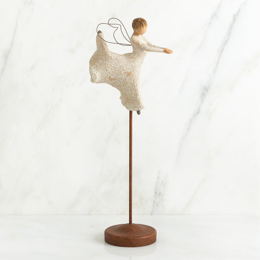 Willow Tree: Nativity Collection - Dance of Life - Flying Angel with embossed accents