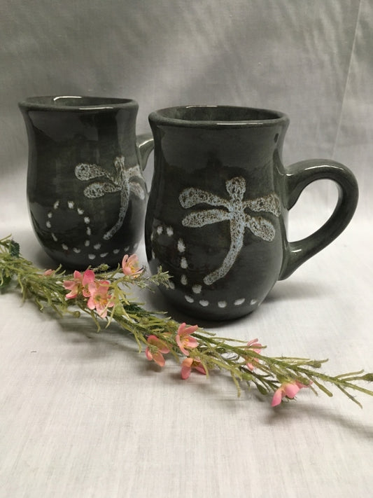 Mug, Large * - Dragonfly - Canadian Handmade by Ed Lucier