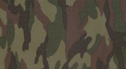 Heat Guard Cooling Tie - Green Camo -  Handmade in Canada