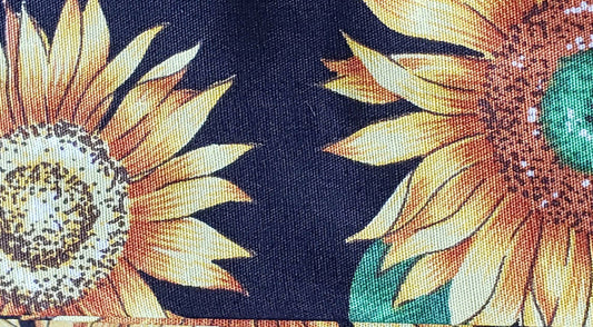 Heat Guard Cooling Tie - Sunflowers -  Handmade in Canada