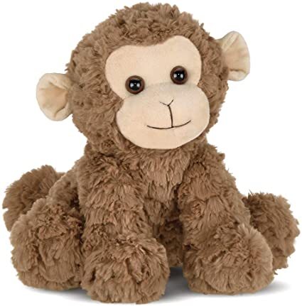 Giggles - Monkey - 9.5 inches - Bearington Plush