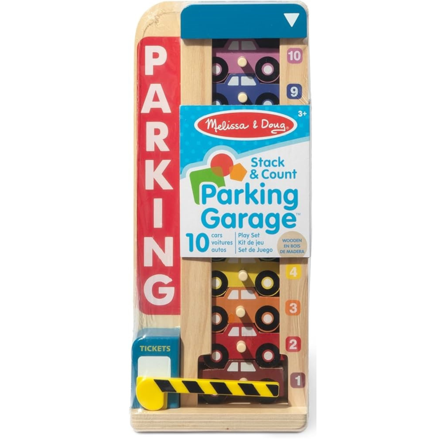 Stack & Count Parking Garage - Melissa & Doug