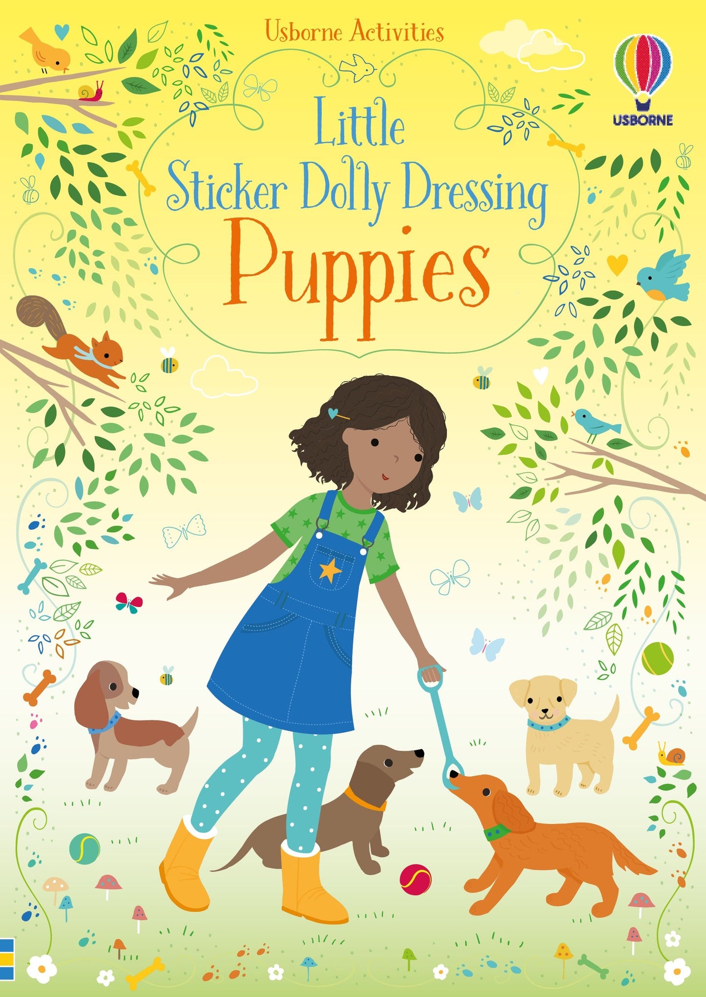 Puppies - Little Sticker Dolly Dressing - Usborne