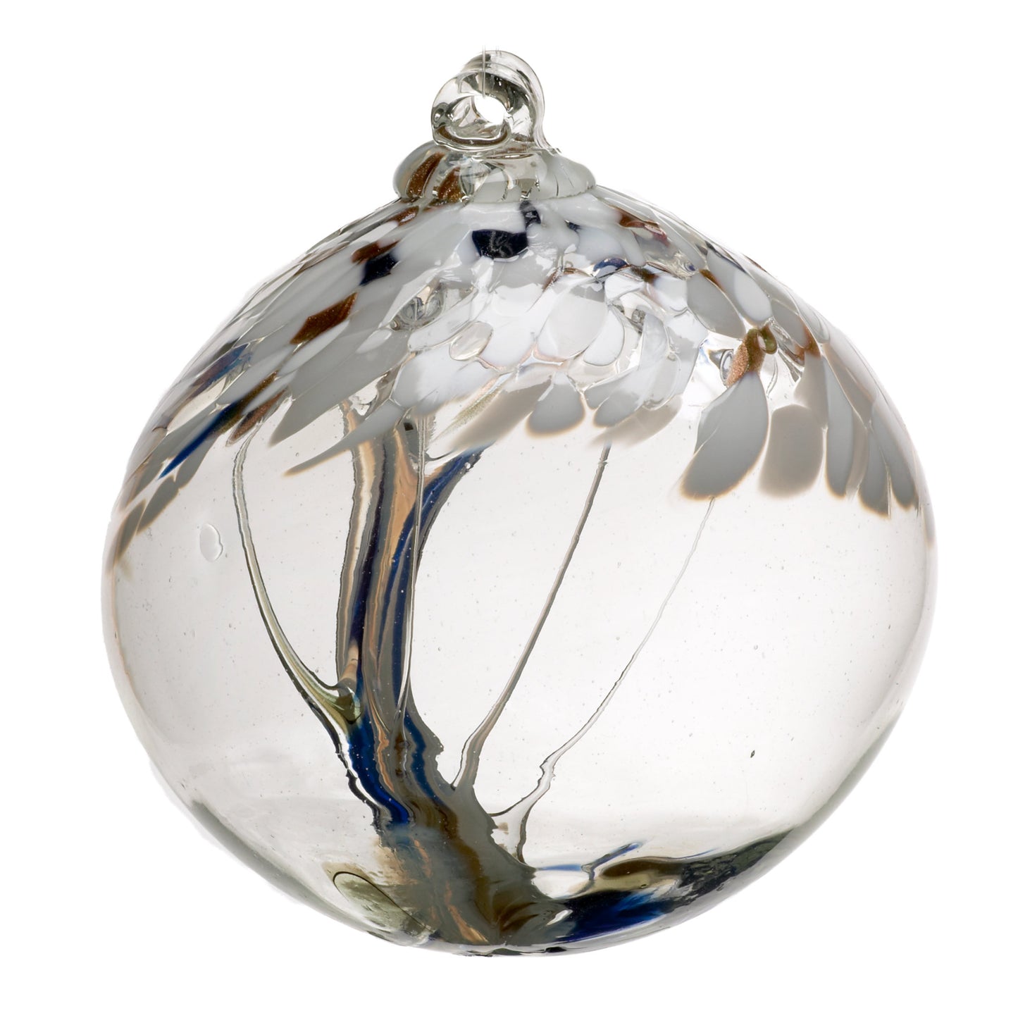 2" Tree of Enchantment Friendship Ball - Peace - Canadian Blown Glass