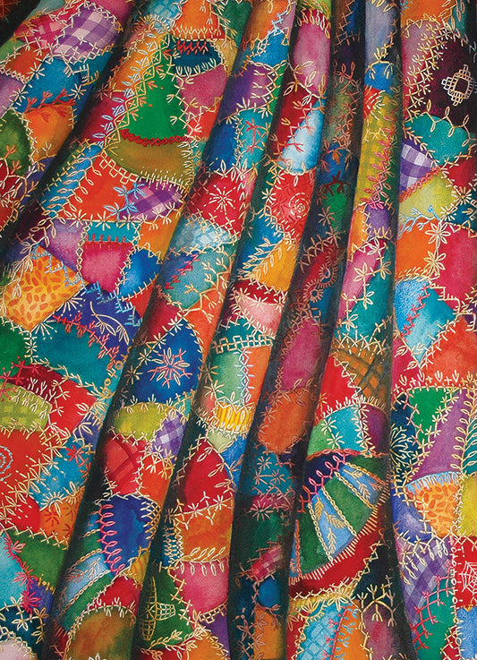 Crazy Quilt - 1000 Piece Cobble Hill Puzzle