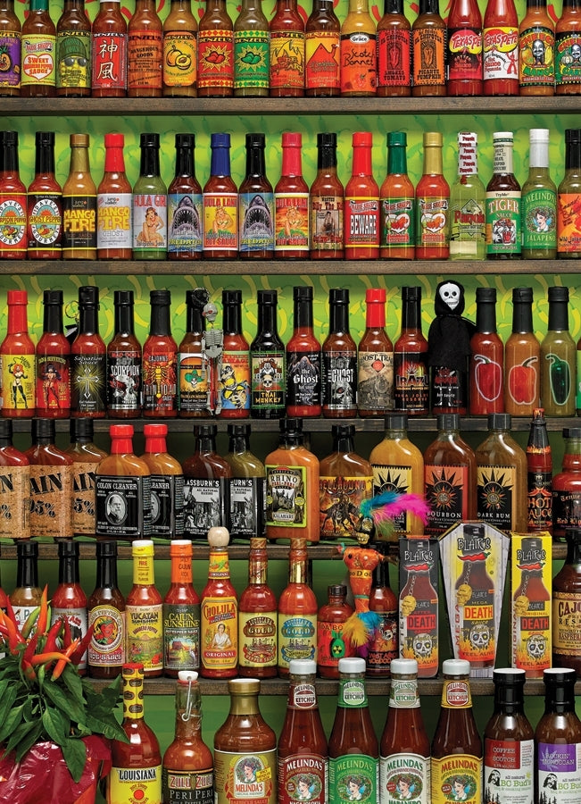 Hot Hot Sauce - 1000 Piece Cobble Hill Puzzle