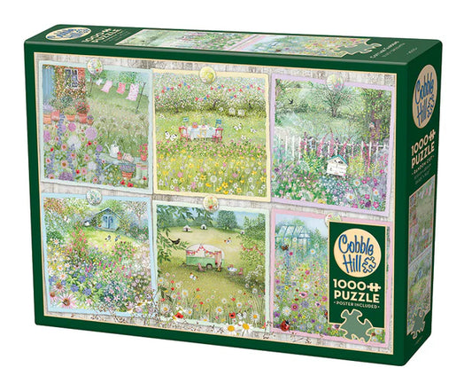 Cottage Gardens- 1000 Piece Cobble Hill Puzzle
