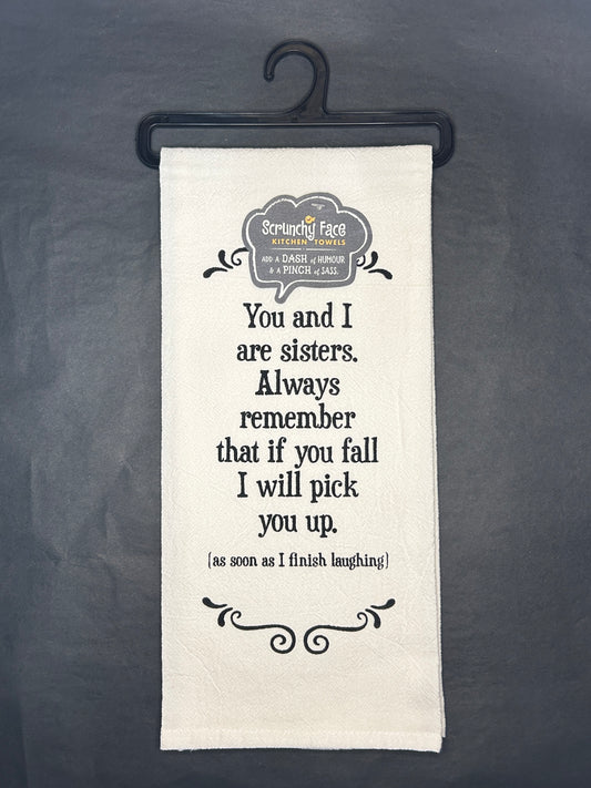 Kitchen Towel - Sisters - 100% Cotton