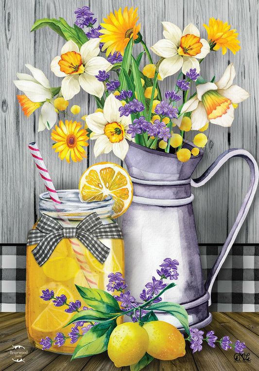 Lemonade - Garden Flag - 12.5 " x 18"