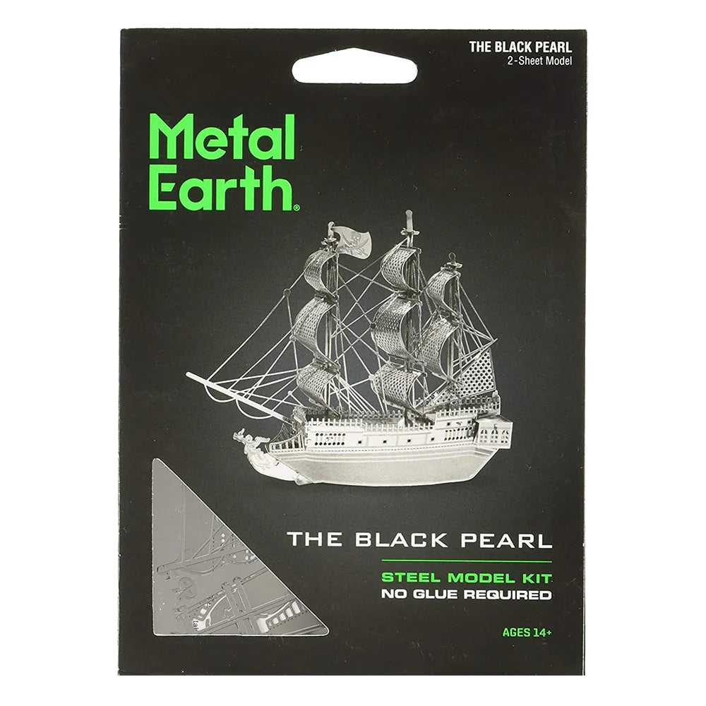 Metal Earth - The Black Pearl - Steel Model Kit - 2 Sheet Model