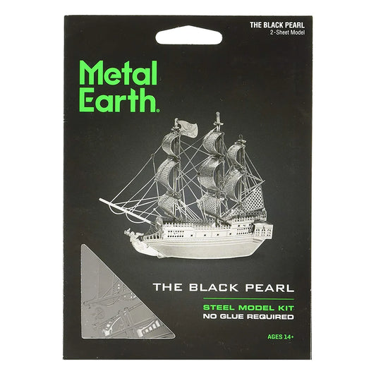 Metal Earth - The Black Pearl - Steel Model Kit - 2 Sheet Model