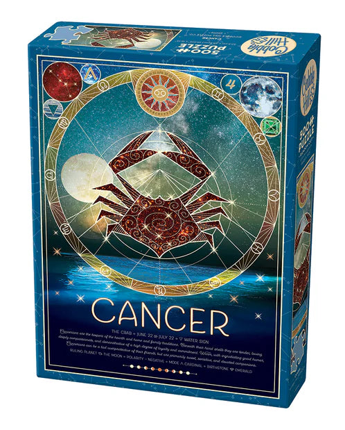 Zodiac Horoscope - Cancer - 500 Piece Cobble Hill Puzzle
