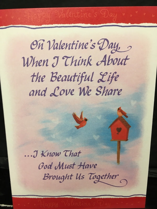Valentine - On Valentine's Day, When I think about.... - Blue Mountain Arts Cards