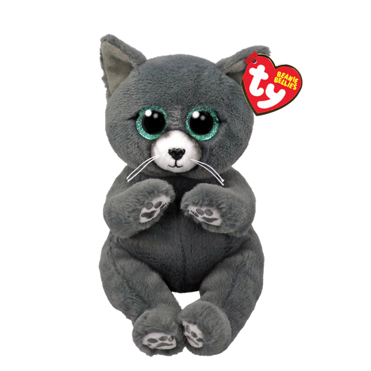 Beanie Belly - Binx - Grey Cat - Ty Plush
