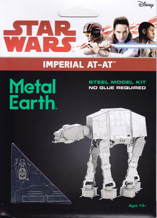 Metal Earth - Imperial AT-AT - Stars Wars - Steel Model Kit - 2 Sheet Model