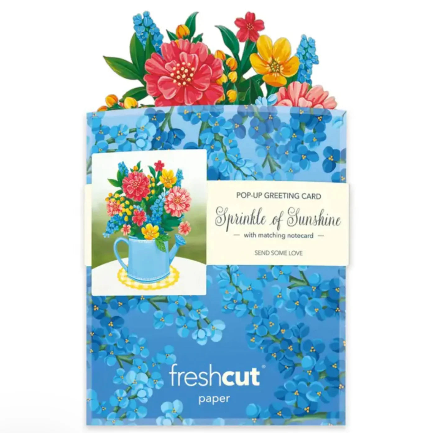 Flower Bouquet Popup Card - Sprinkle of Sunshine - Fresh Cut