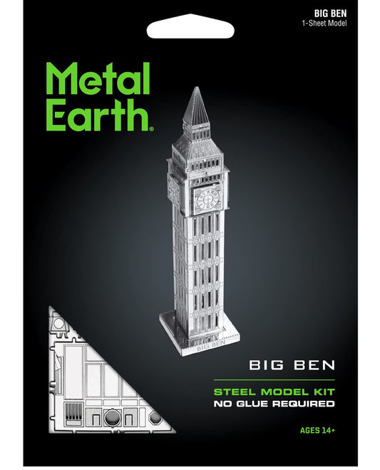 Metal Earth - Big Ben - Steel Model Kit - 1 Sheet Model