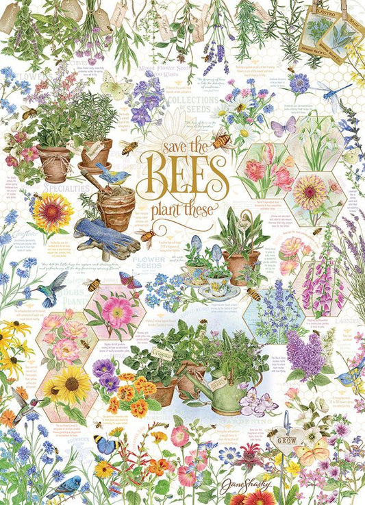Save the Bees  - 1000 Piece Cobble Hill Puzzle