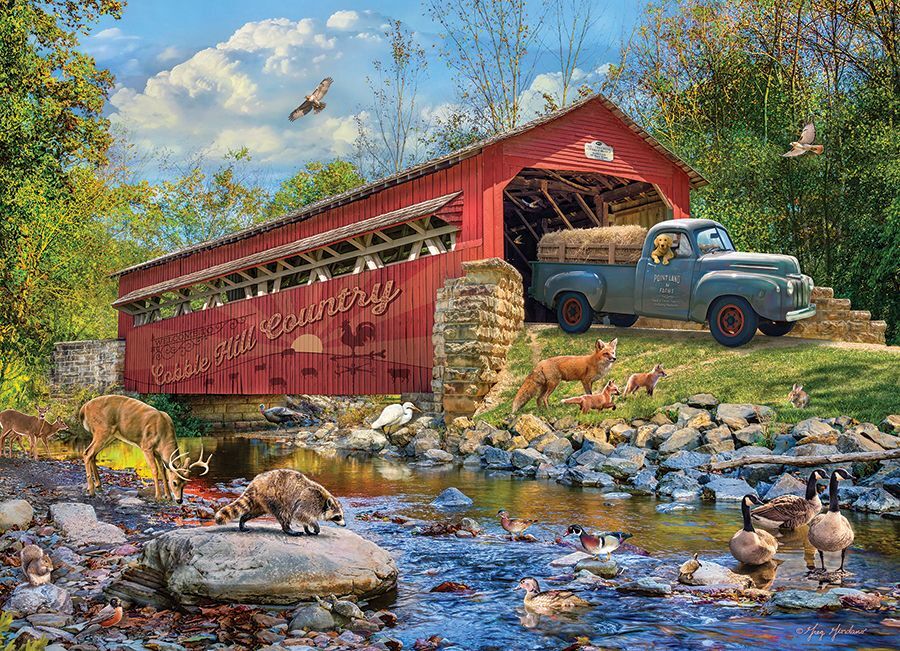 Welcome To Cobble Hill Country - 1000 Piece Cobble Hill Puzzle