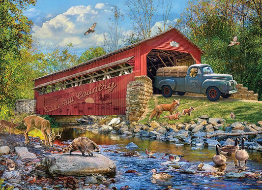 Welcome To Cobble Hill Country - 1000 Piece Cobble Hill Puzzle