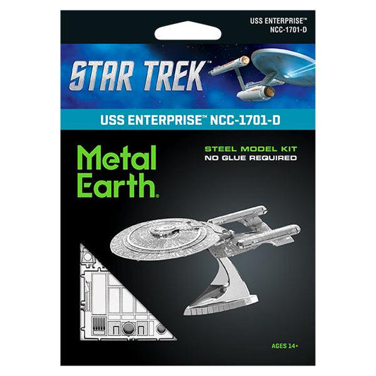 Metal Earth - USS Enterprise NCC-1701 - Star Trek - Steel Model Kit - 2 Sheet Model