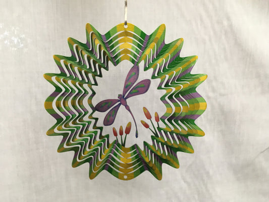 Dragonfly Small  - Cut out Design Wind Spinner