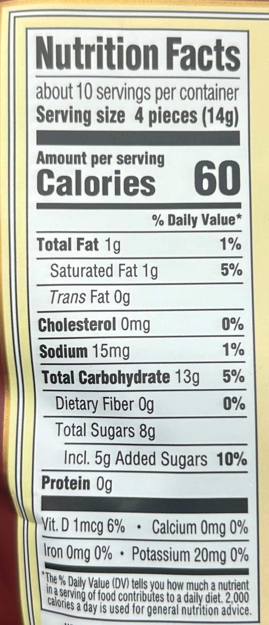 Espresso Candy - 42 Pieces - 150 g. - Bali's Best