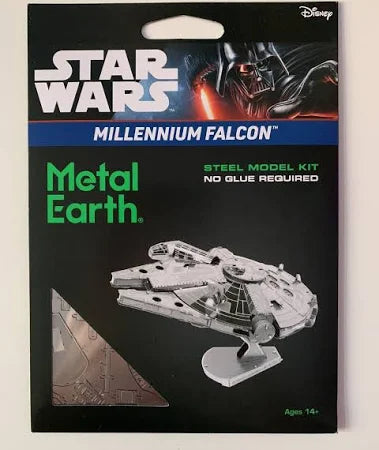 Metal Earth - Millennium Falcon - Stars Wars - Steel Model Kit - 2 Sheet Model
