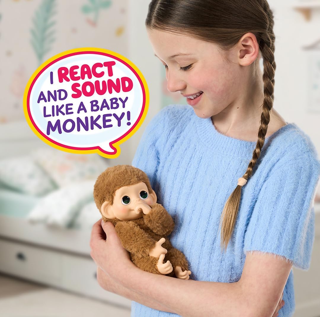 My Baby Monkey Mini - Pepi Peach - Little Live Pets