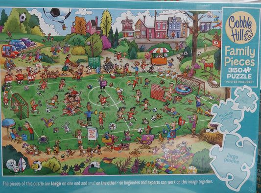 Offside Antics - Family Pieces - 350 Piece Cobble Hill Puzzle