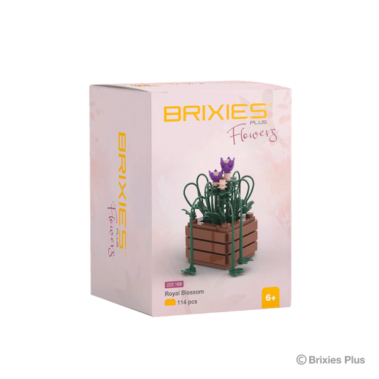 Brixies Plus Flowers - Royal Blossom - LEGO Brand Compatable