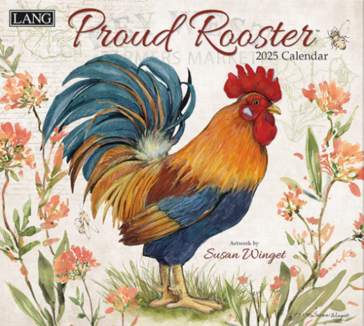 Lang Calendar - Proud Rooster - Susan Winget