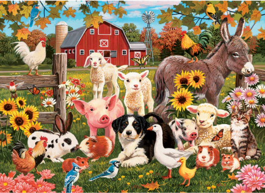 Family Farm - Family Pieces - 350 Piece Cobble Hill Puzzle