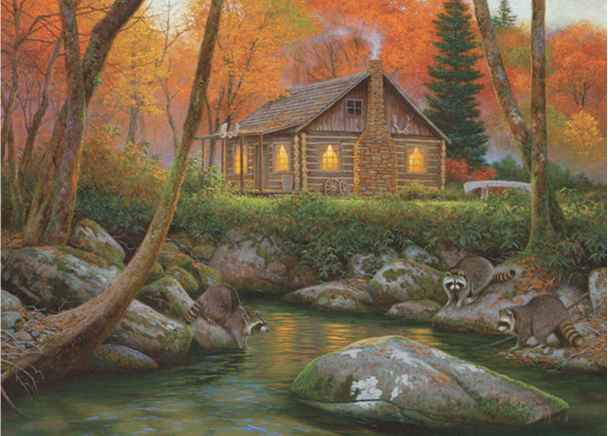 Weekend Retreat - 500 Piece Cobble Hill Puzzle