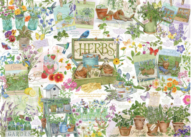 Herb Garden - 1000 Piece Cobble Hill Puzzle