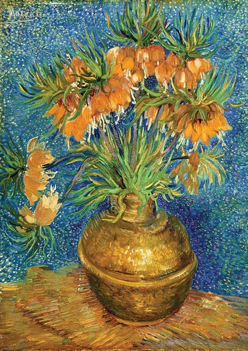 Van Gogh - Fritillaries in a Copper Vase - 1000 Piece - Enjoy Puzzle