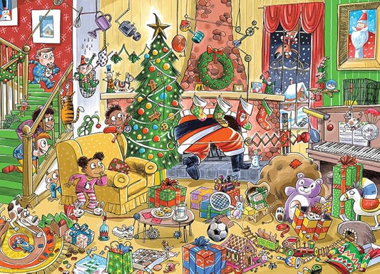 Catching Santa - Family Pieces - 350 piece Cobble Hill Puzzle