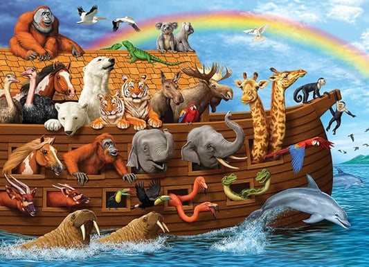 Tray Puzzle - Voyage of the Ark - 35 pieces - Cobble Hill