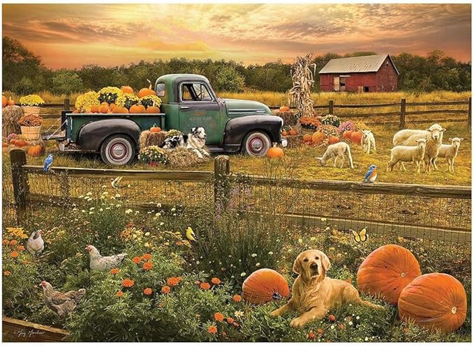Harvest Time - 1000 Piece Cobble Hill Puzzle
