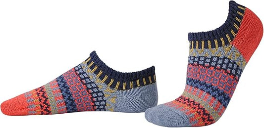 Masala - Large - Mismatched Ankle Socks - Solmate Socks