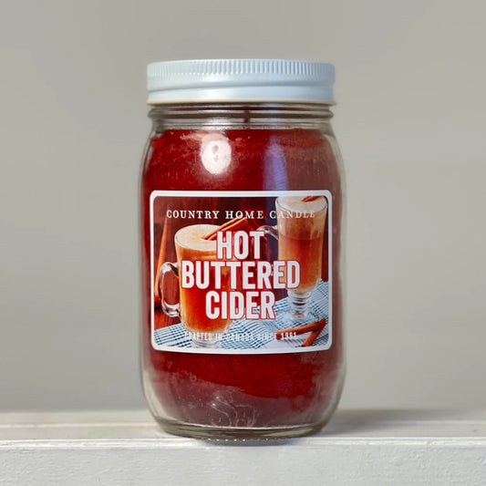 Hot Buttered Cider - Small Jar - Country Home Candle