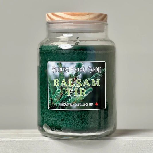 Balsam Fir - Large Jar - Country Home Candle
