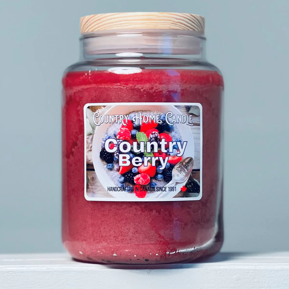 Country Berry - Large Jar - Country Home Candle