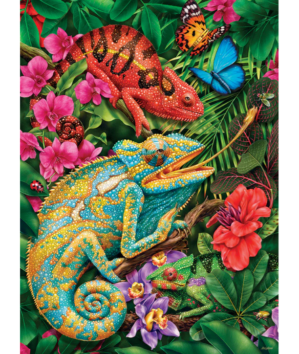 Karma Chameleon - 1000 Piece Cobble Hill Puzzle
