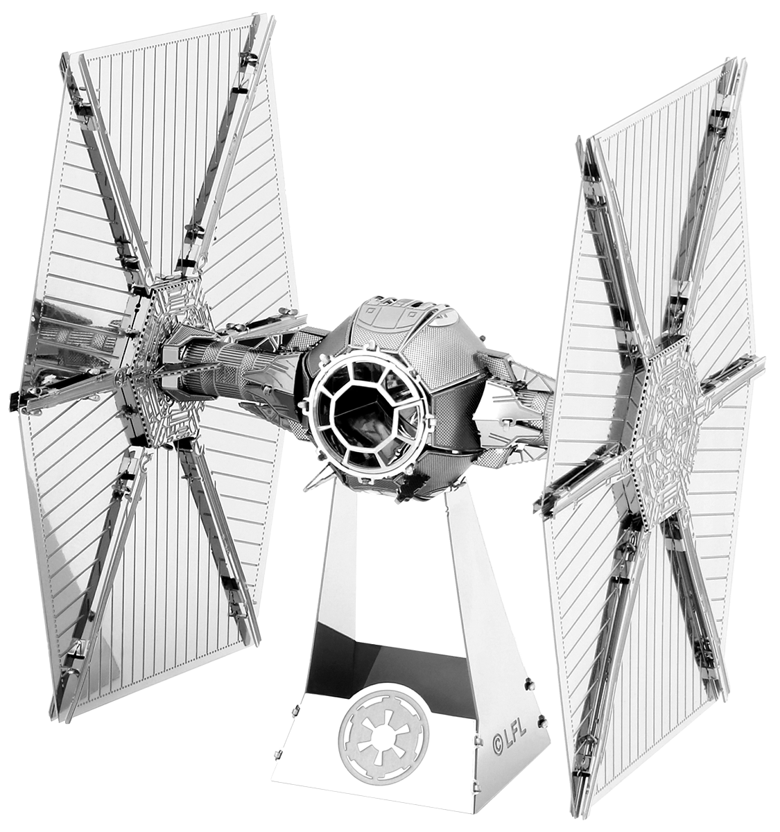 Metal Earth - Imperial Tie Fighter - Stars Wars - Steel Model Kit - 2 Sheet Model