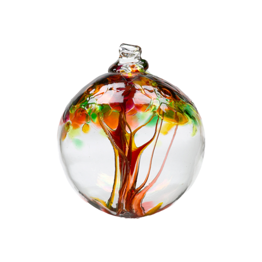 Tree of Enchantment 6" - Autumn - Friendship Ball - Canadian Blown Glass