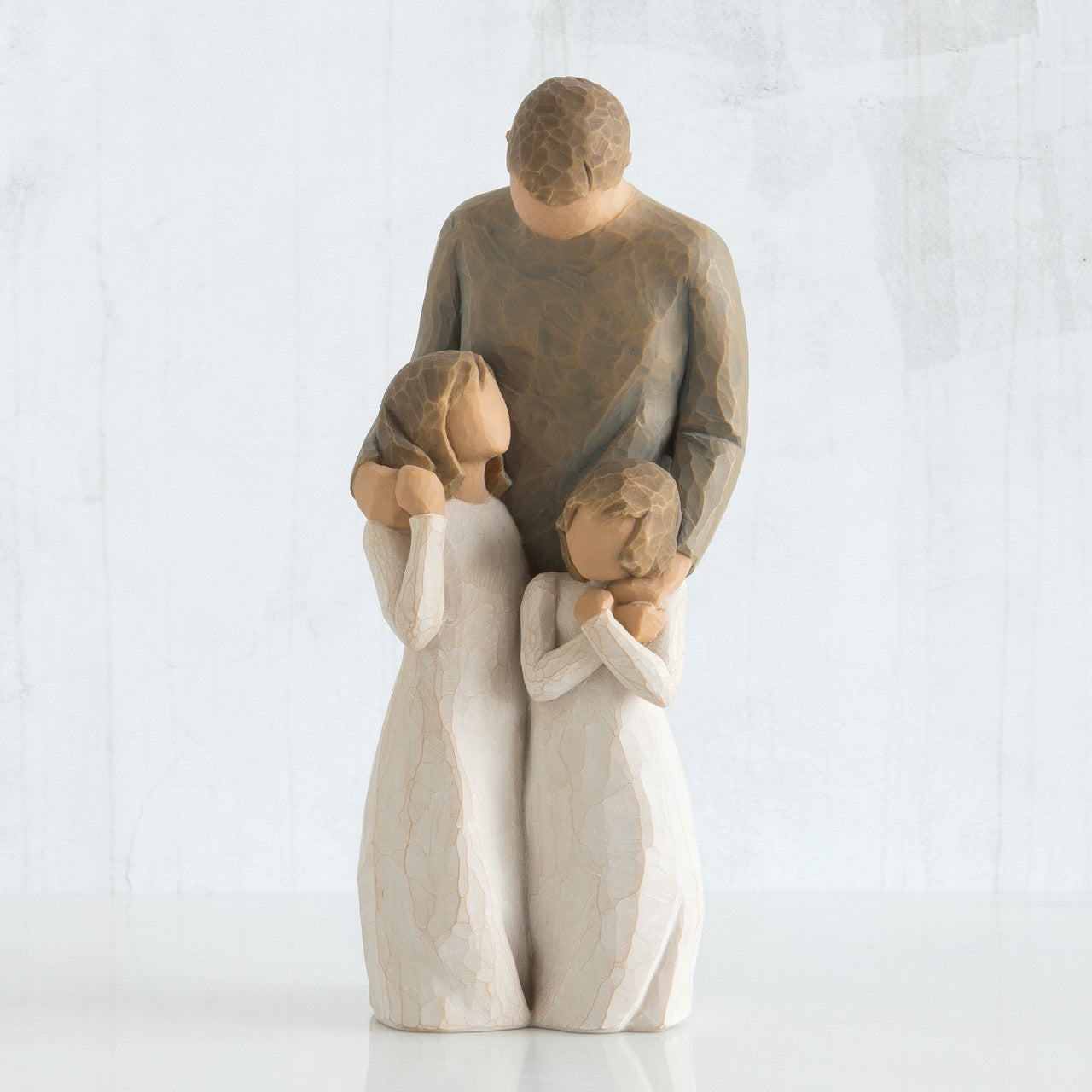 Willow Tree: My Girls - Father with 2 Girls