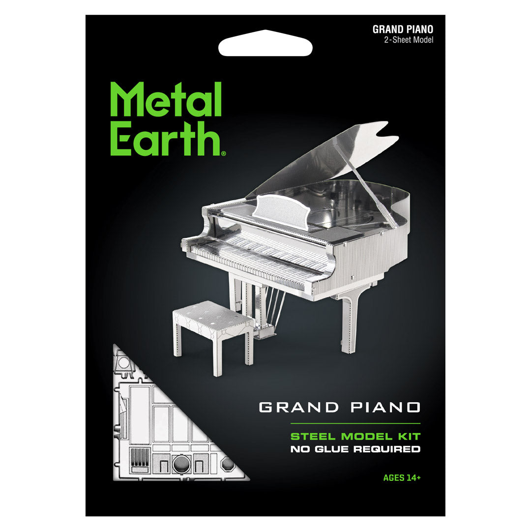 Metal Earth - Grand Piano - Steel Model Kit - 2 Sheet Model